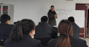 魯東環保對客戶進行反滲透日常維護、故障診斷技術培訓